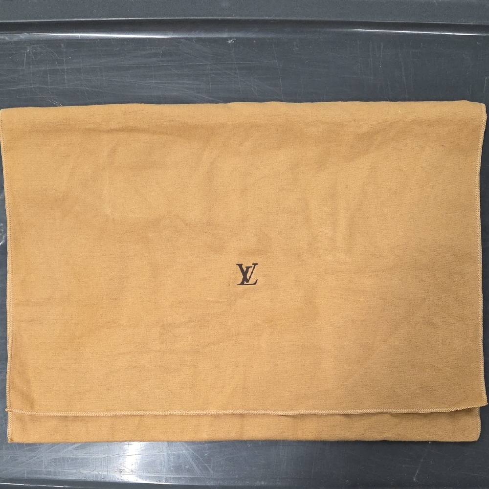 Louis Vuitton Tan Fabric Pouch
